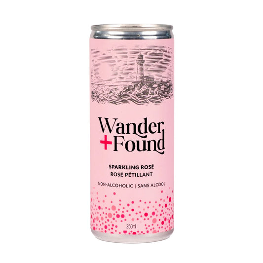 Wander + Found | Rosé Single Serve Can | 4-Pack/250mL